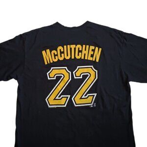 Pittsburgh Pirates Andrew McCutchen #22 Mens T Shirt Size XL Black Cutch Tee